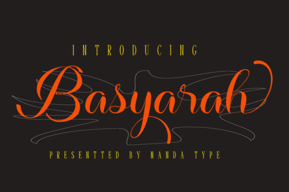 Basyarah: A Dazzling Script Font for Modern Web Design