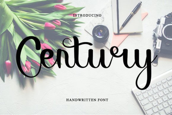 Century: A Handwritten Font for Creating a Cohesive, Elegant Brand