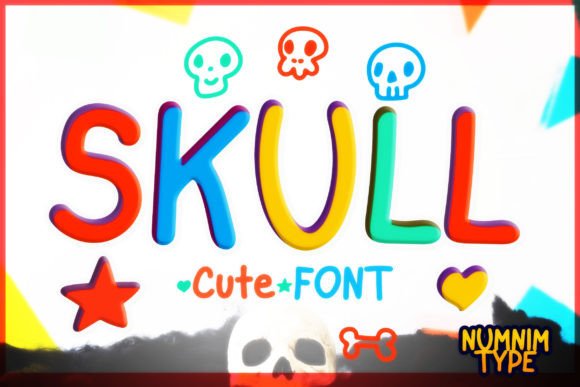 Craft a Playful Vibe with the Skull Font