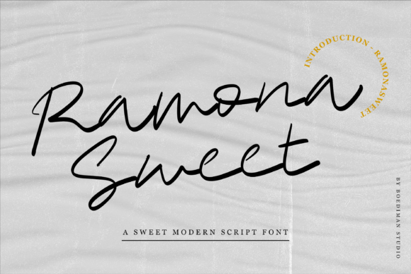 Elevate Your Brand's Voice with the Ramona Sweet Typeface