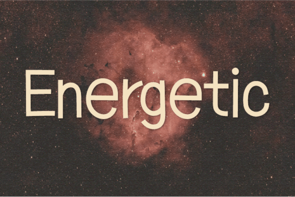 Energetic: A Font for Modern Editorial Spirit