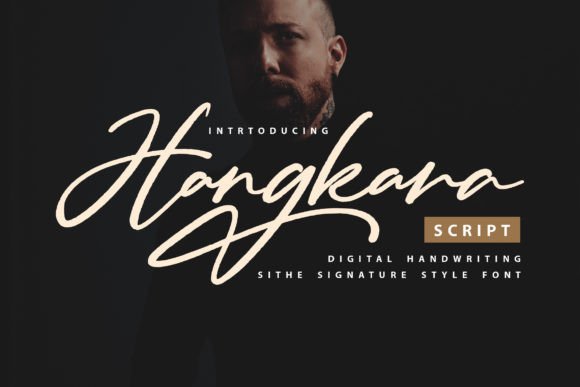 Hangkara: The Elegant Handwritten Font for Crafted Products