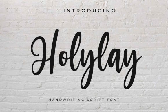Holylay: A Crafters Elegant Handwritten Font