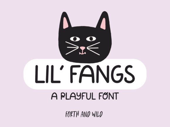 Introducing Fangs: A Playful Handwritten Typeface for Creative Projects