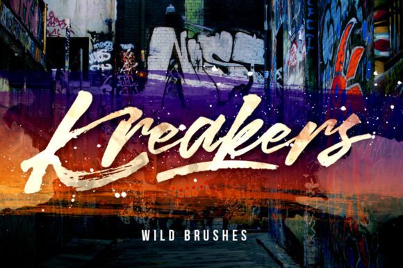 Kreakers: A Script Font with Sharp Confidence