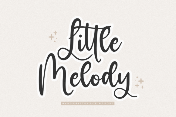 Little Melody: A Refined Script Font for Editorial Mood