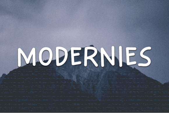 Modernies: The Casual Handwritten Font That Boosts Brand Personality