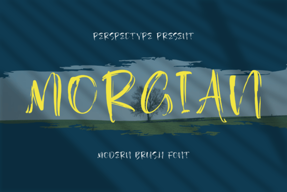 Morgian: A Modern Brush Font for Digital Brands