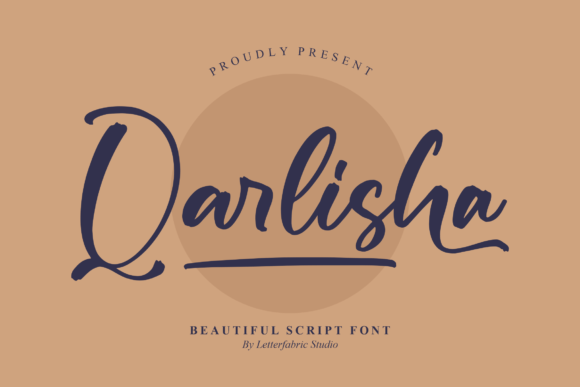 Qarlisha: A Romantic Script Font for Crafters and Creators