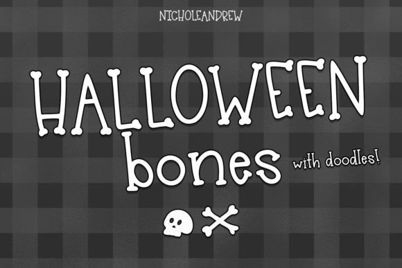 The Character of Halloween Bones: A Font for Editorial Storytelling