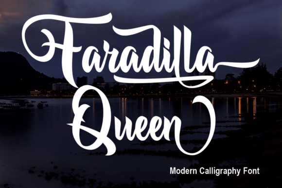 The Faradilla Queen Font for Business Branding