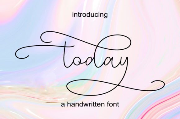 The Today Handwritten Font: A Maker’s Favorite Tool
