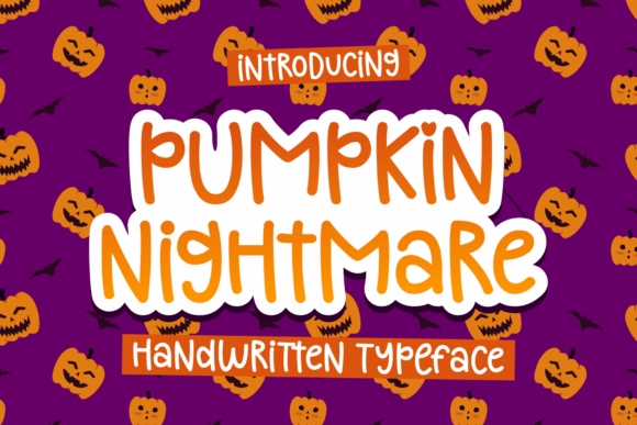 Transform Your Brand with Pumpkin Nightmare Font